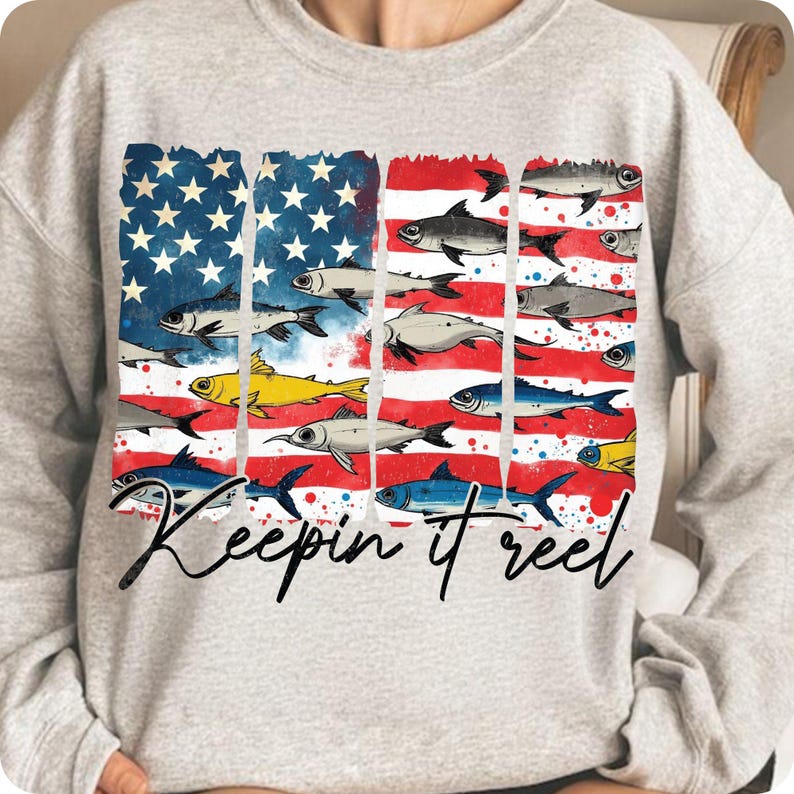 Mockup of Keepin' It Reel PNG on a t-shirt or mug