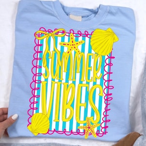 Sunshine PNG Beach Life Bundle | Preppy Girly Summer PNG | Trendy Neon Sublimation | Lake Pool River Vacation Shirt Design | Salty Vibes