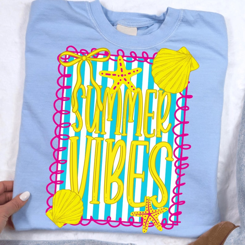 Sunshine PNG Beach Life Bundle | Preppy Girly Summer PNG | Trendy Neon Sublimation | Lake Pool River Vacation Shirt Design | Salty Vibes