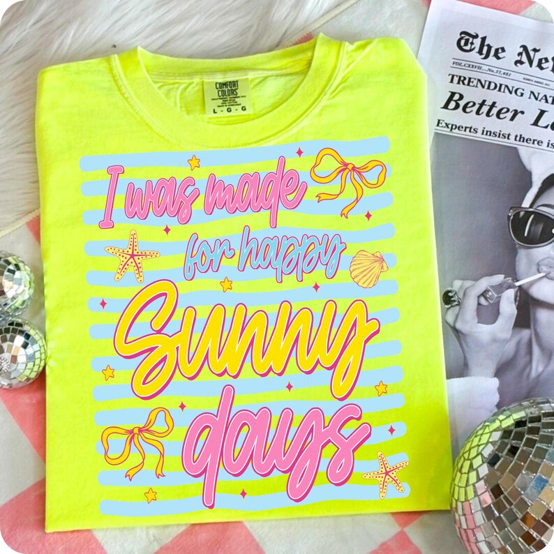 Cute preppy summer design applied to a tote bag and mug
