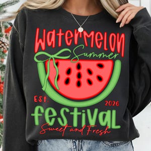 watermelon festival, coquette bow png, summer festival png, watermelon png, fruit sublimation, summer vibes png, coquette summer, preppy summer png, digital download, est 2025 png, retro summer png, dtf shirt design, beach life png