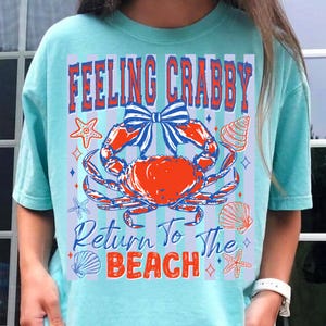crabby beach png, preppy crab png, coquette bow png, summer vacation png, neon beach png, summer beach trip, funny beach png, crabby quote png, summer mama png, return to beach png, beach holiday png, stripes summer png, ocean holiday png