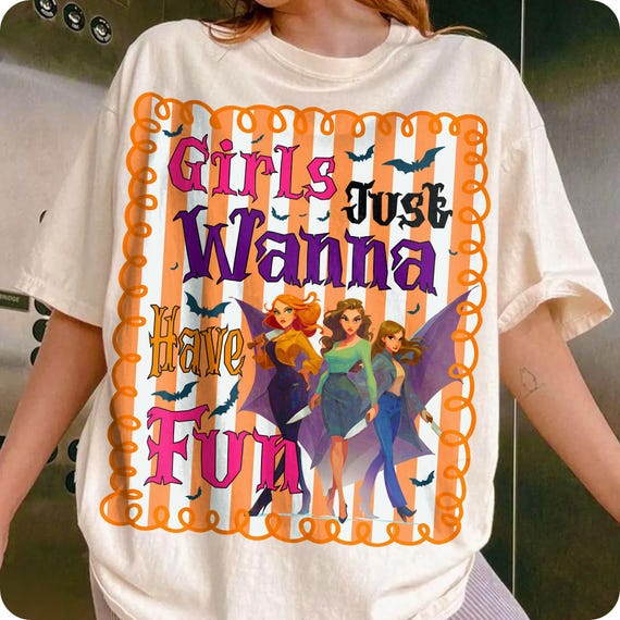Retro Halloween Horror Girls PNG: Spooky Season Sublimation Design (Digital Download)