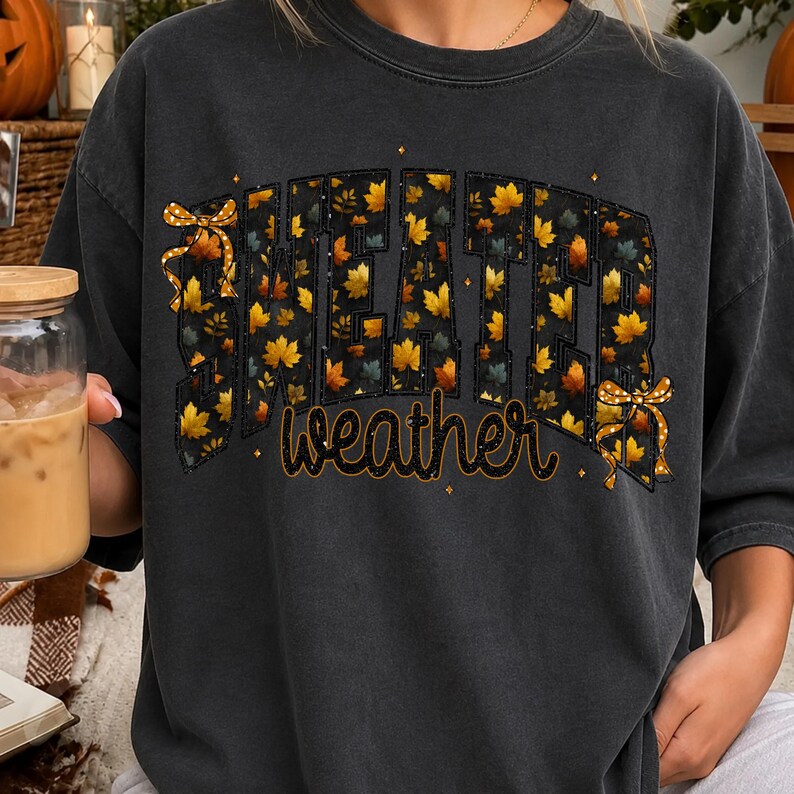Image of Fall PNG Bundle, Cozy Season, Pumpkin, Sweater Autumn Sublimation Designs (Digital Download)