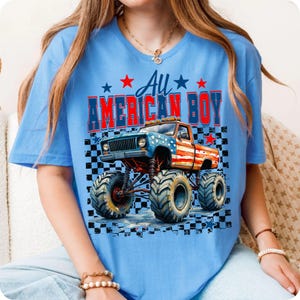 Show off your patriotic spirit with this All American Boy PNG! Perfect for boys' 4th of July outfits, kids' t-shirts, and sublimation designs, this retro USA-inspired design features bold American flag elements for a stylish and festive look!