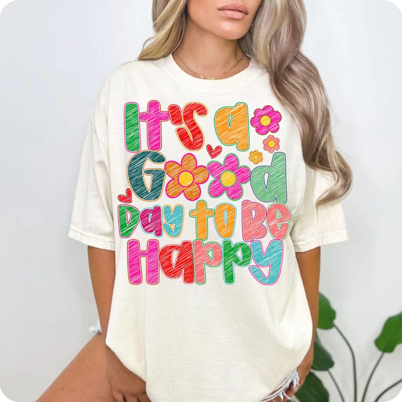 Radiate positivity with this It’s a Good Day to Be Happy PNG! A boho-inspired mental health design with wildflowers and uplifting vibes. Perfect for self-care shirts, mama gifts, and daily affirmations. Brighten your day and someone else’s too