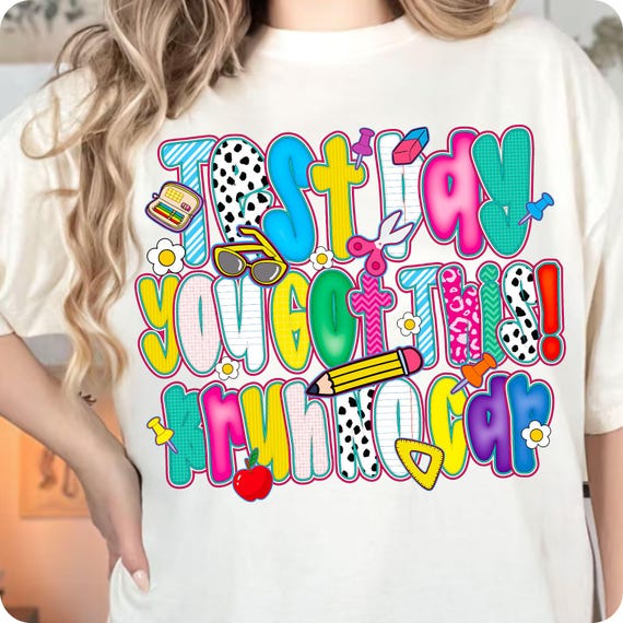 Retro STAAR Test Day Teacher Design | Funny Exam Squad PNG Digital Download for Shirts
