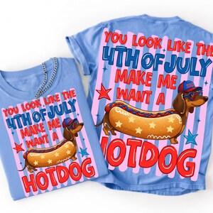 Bad Day To Be A Hotdog PNG 4th of July Dachshund Sublimation Design USA 250th Anniversary Patriotic Dog Shirt Independence Day Retro Png