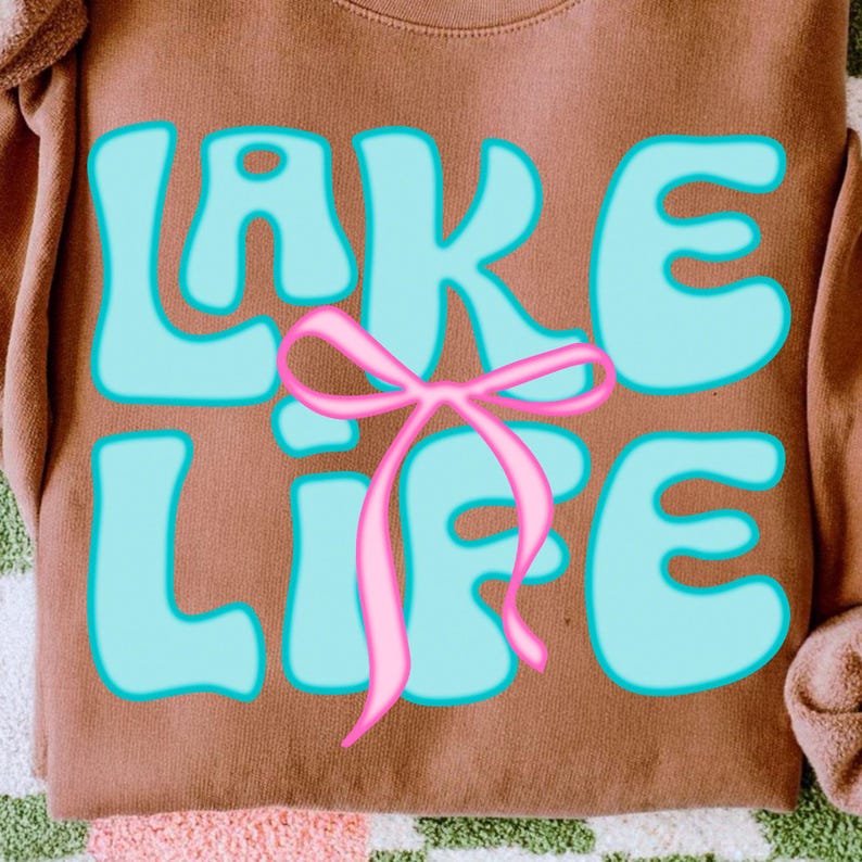 Lake Life Beach Life PNG, Neon Summer Sublimation Design, Trendy Distressed Lake Pool River PNG, Beach Shirt Digital Download
