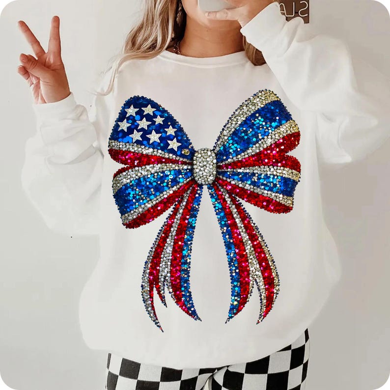 usa png, coquette bow png, faux rhinestone png, red white blue, 4th of july png, patriotic png, america png, girly usa png, american girl png, memorial day png, rhinestone png, usa coquette png, july 4 png