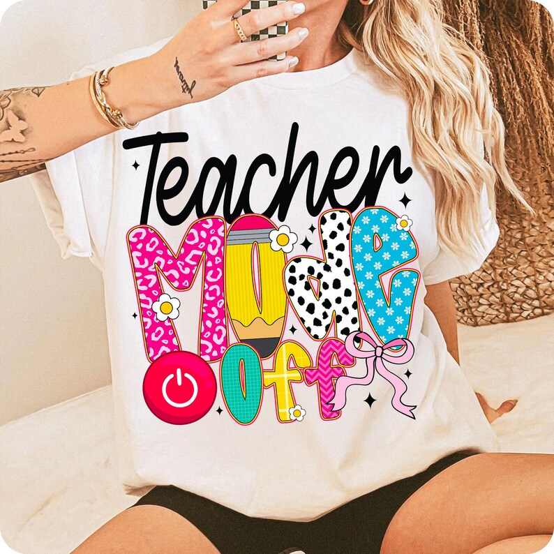 teacher mode off, class dismissed, last day png, coquette teacher, back to school, pink bow png, school png, pencil with bow, trendy teacher, elementary png, preppy school, coquette kids, doodle png