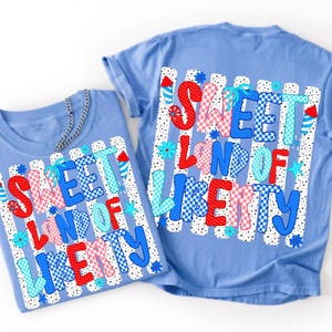 sweet land liberty, 4th of july png, patriotic png, coquette bow png, usa stripes png, fourth of july png, american girl png, est 1776 png, sublimation design, foj png, patriotic bow png, retro 4th of july, doodle patriotic