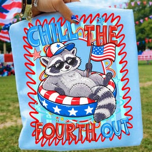 raccoon 4th of july, patriotic raccoon, trash panda png, 4th of july png, funny raccoon png, independence day, raccoon sublimation, fourth of july png, raccoon transfer, funny patriotic png, july 4th raccoon, retro 4th of july, summer raccoon png