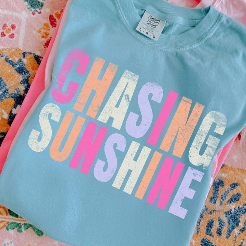 Sunshine PNG Beach Life Bundle | Trendy Neon Summer PNG | Distressed Lake River Pool Shirt Sublimation | Bright Fun Summer Design Set