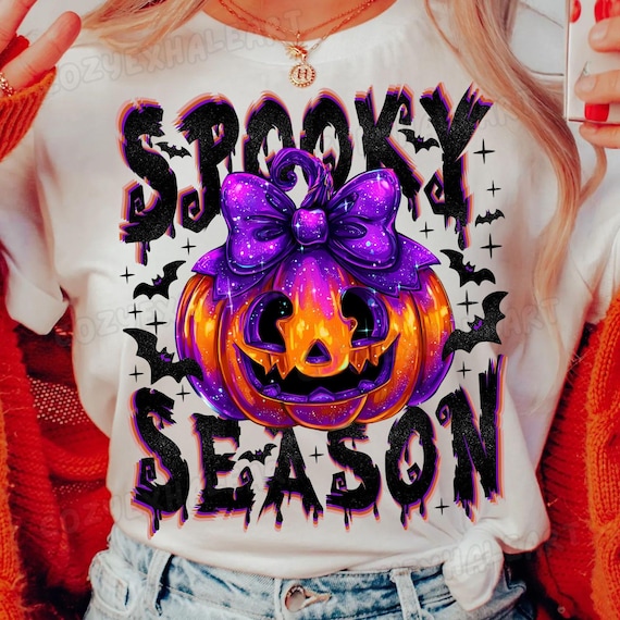 Vintage Halloween Pumpkin PNG: Eerie Witch and Bat Design for Digital Download