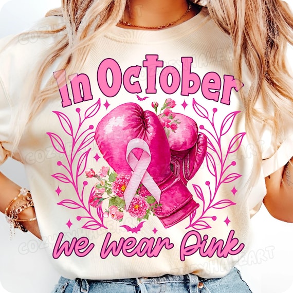 Pink Pumpkin Ribbon PNG: Breast Cancer Awareness Design (Digital Download