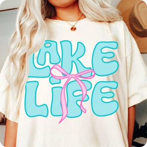 Lake Life Beach Life PNG, Neon Summer Sublimation Design, Trendy Distressed Lake Pool River PNG, Beach Shirt Digital Download