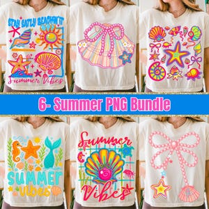 Sunshine Beach Life PNG Bundle, Neon Summer Shirt Design, Distressed Lake Pool River PNG, Trendy Summer SVG & PNg for Vacation Shirts