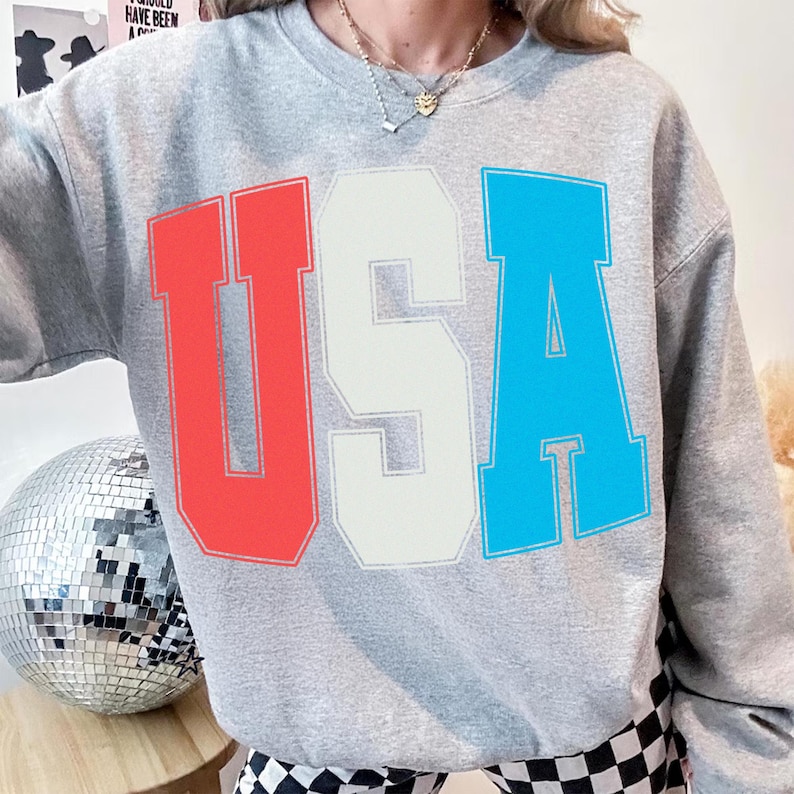 Image of USA Shirt Design PNG Fourth Of July Independence Day God Bless America American Flag Leopard Print Red White Blue Sublimation DTF Design