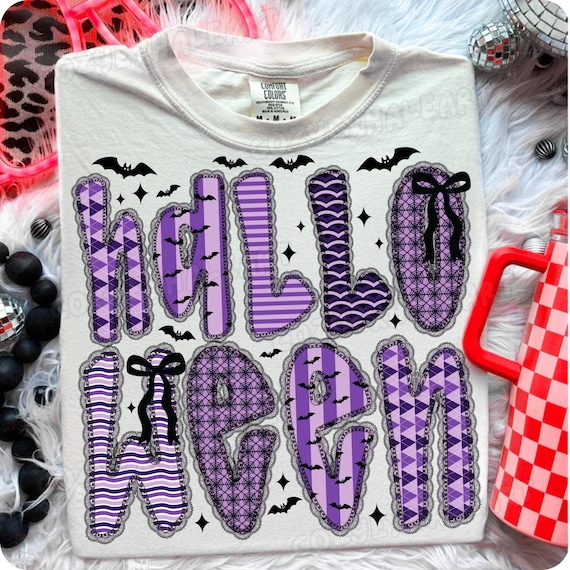 Coquette Halloween PNG: Shabby Chic Bow & Lace (Digital Download