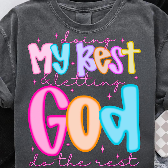 Christian Coquette PNG: Pink Bows, Inspirational Faith Sublimation (Digital Download)