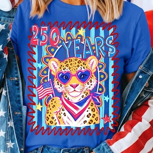 patriotic leopard, usa 250 png, america 250 png, 4th of july png, preppy usa png, independence day, leopard heart png, red white blue png, sublimation file, digital download, dtf transfer design, 250 years america, trendy patriotic