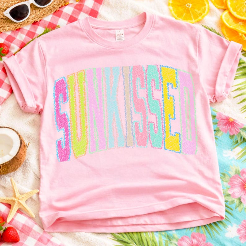 Mockup of a t-shirt displaying the 'If The Stars Were Made To Worship' Christian summer design.