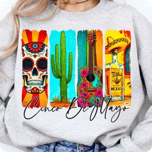 Cinco De Mayo PNG, Coquette Bow Margarita Tacos Fiesta Sublimation, Funny Mexican Festival Let&#39;s Fiesta Digital Download