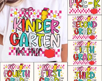 Teacher PNG Bundle: Back To School Clipart Designs (Digital Download)