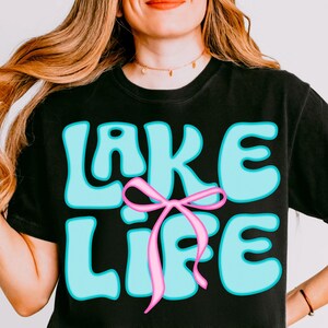 Lake Life Beach Life PNG, Neon Summer Sublimation Design, Trendy Distressed Lake Pool River PNG, Beach Shirt Digital Download