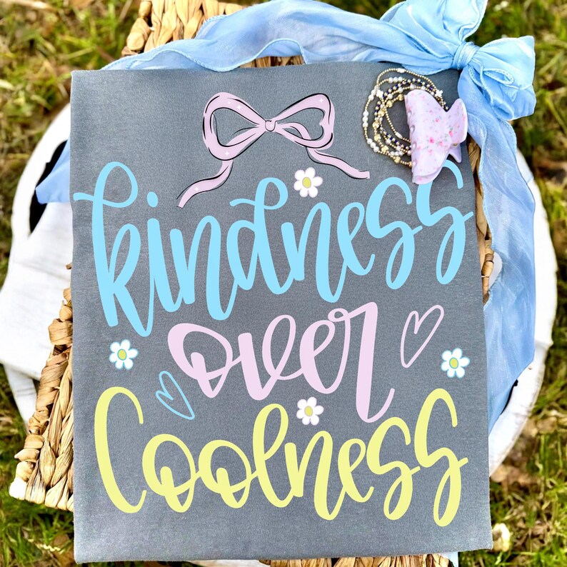 Kindness Over Coolness Digital Design on a Mug