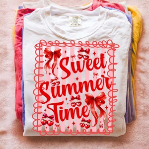 summer png, cherry png, coquette png, retro summer png, summer sublimation, cherry shirt png, striped summer png, summer fruit png, digital download, summer babe png, coquette aesthetic, dtf design, shirt graphic png