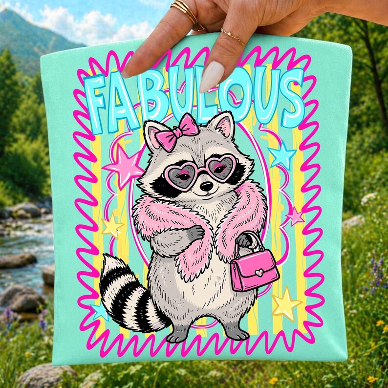 Retro Animal Graphic DTF Transfer Digital File Preview