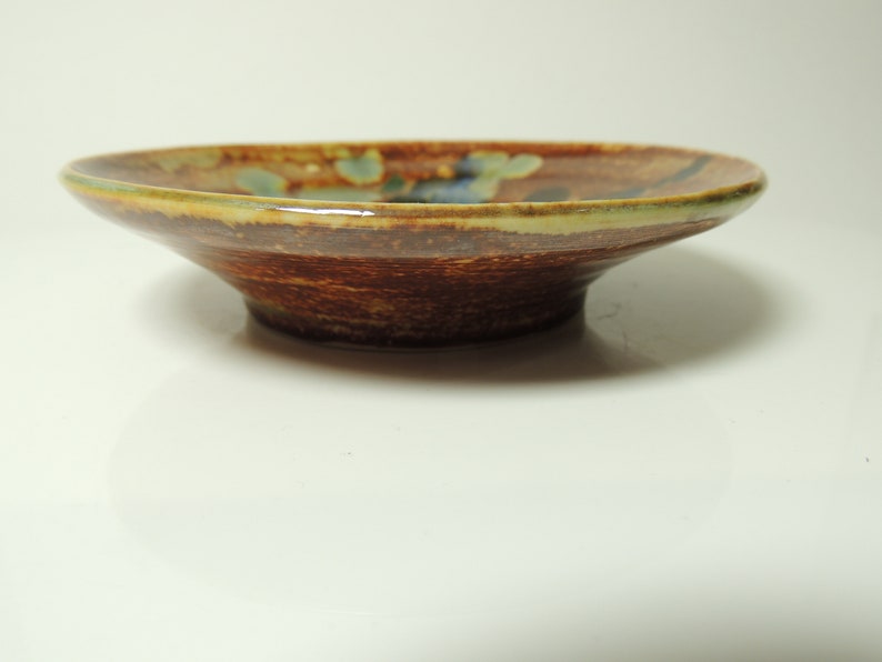 Ring Bowl Tiny Blue Green and Orange