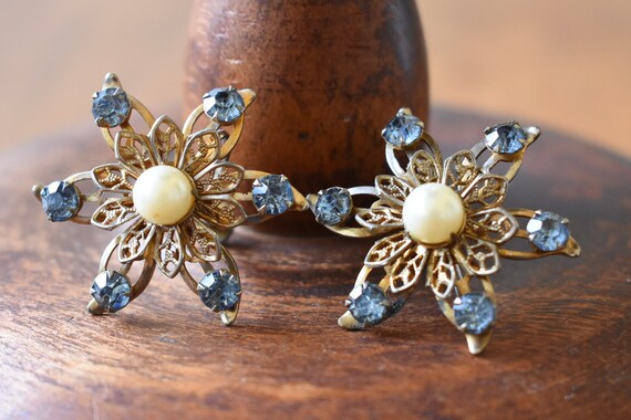 Vintage starburst earrings new arrivals
