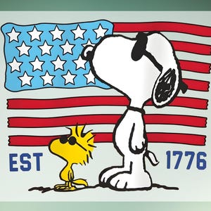 スヌーピータペストリー AMERICA, YOU'RE BEAUTIFUL! Snoopy's America - Etsy