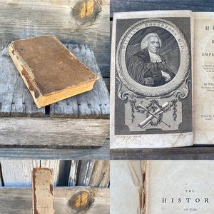 1782 Antiquarian Book Titled The History of the Reign of the Emperor Charles V AS IS