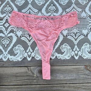 Victoria's Secret Vintage Cotton and Lace Bikini Underwear 