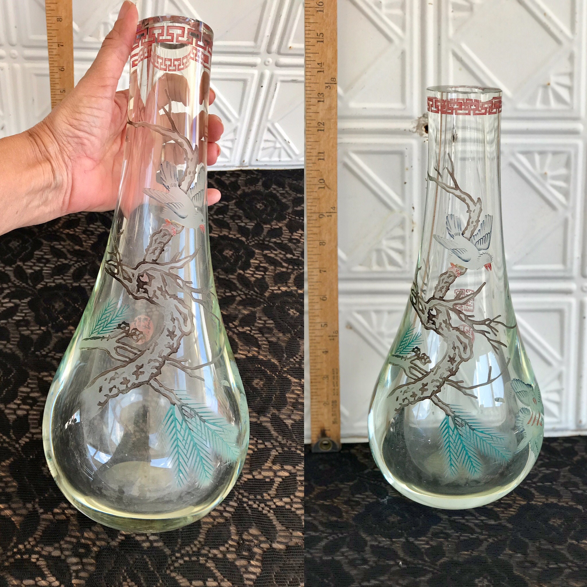 グラスのみ Versace Women's Luxury Black Square Frame Sunglasses - E