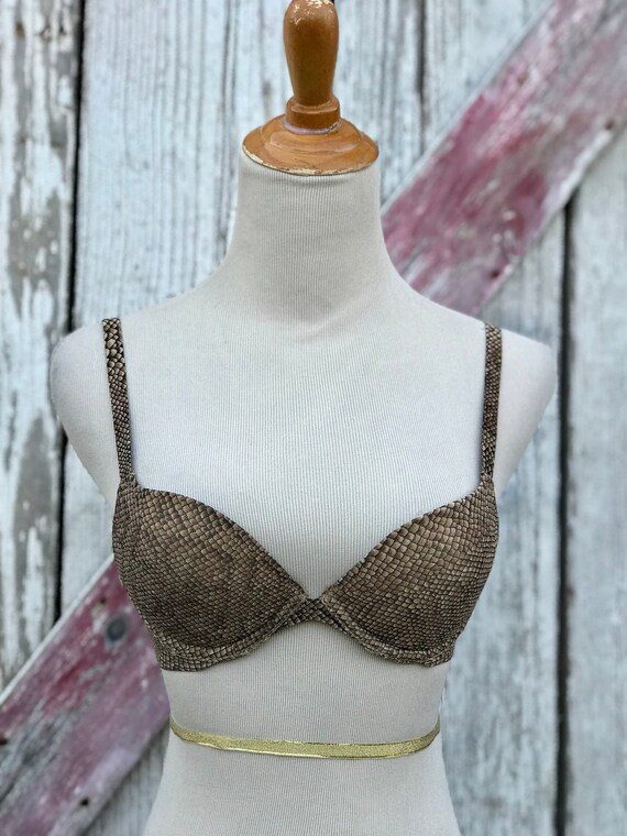 victoria secret snakeskin bra