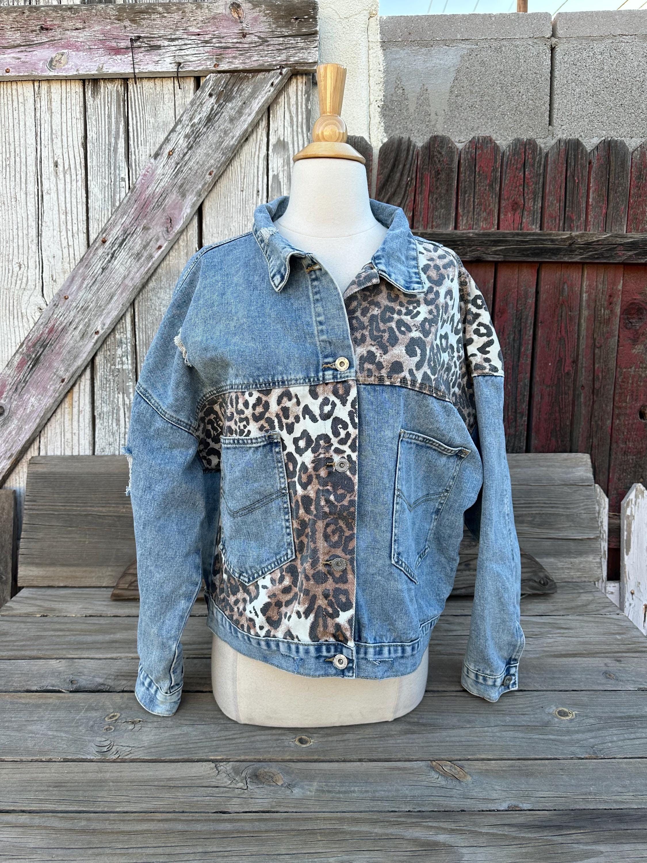 希少✨80s90s ヴィンテージ　デニムベスト　豹柄　レオパード　Levi's il_fullxfull.6574228850_4zhj.jpg
