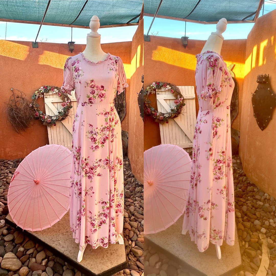 Floral Lace Maxi Dress - Garden Party Ready main image 1