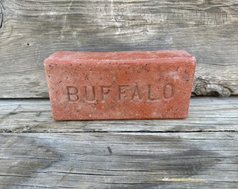 Vintage Reclaimed BUFFALO Brick From Kansas Brick Co