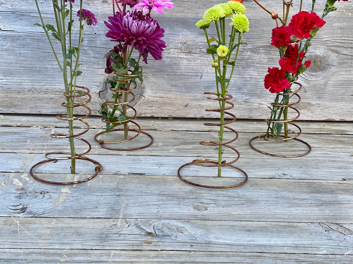Set of 4 Antique Bed Spring Rusty Primitive For Repurpose Etsy