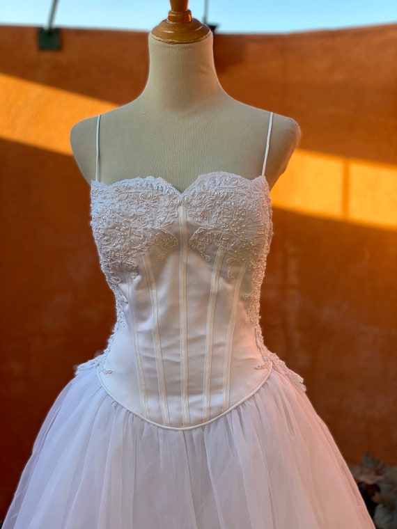 Ilissa Designed By Demetrios Vintage White Weddin… - image 3