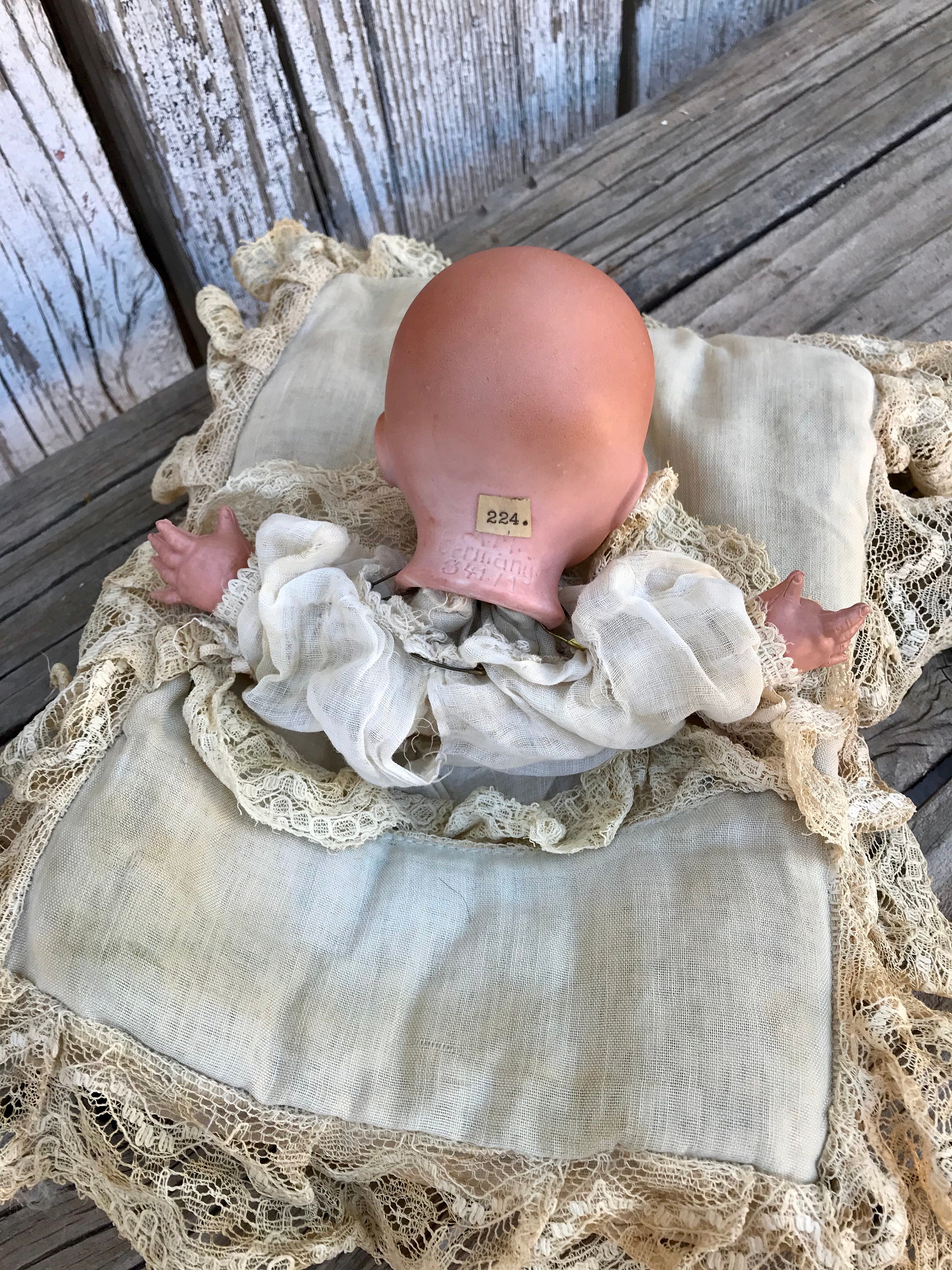 Antique Armand Marseille Germany Dream Baby 341 Puppet Original Antique Armand Marseille Germany Dream Baby 341 Puppet Original