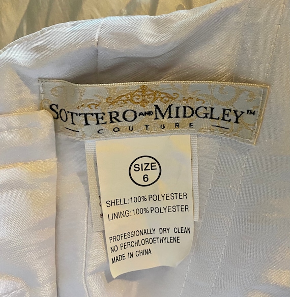 Vintage Preserved Sottero and Midgley Couture Whi… - image 10