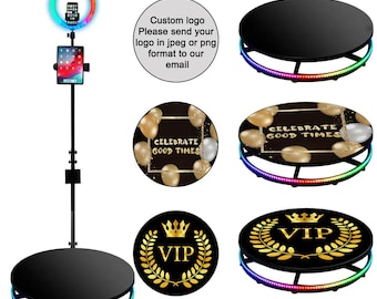 360 PhotoBooth Magnetic Platform Logo Printing