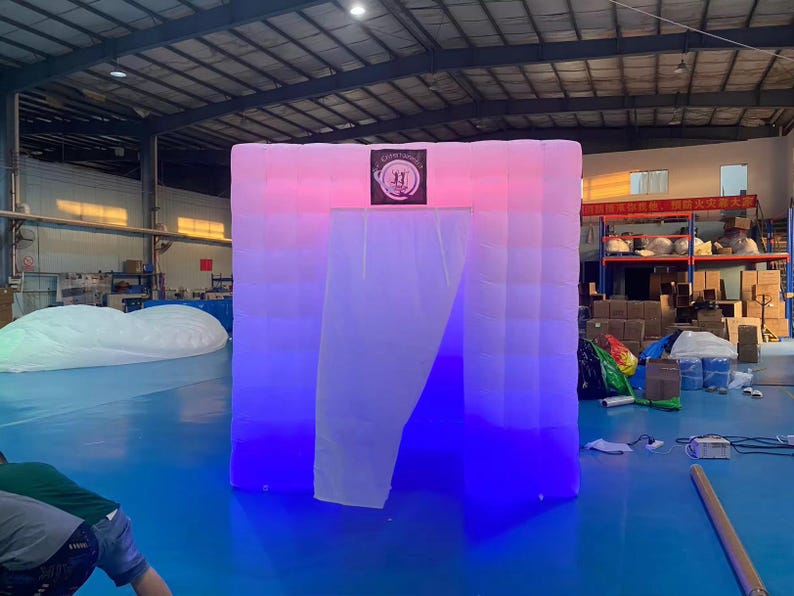 Photobooth House Inflatable Backdrop Enclosure - Etsy