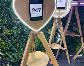 Vintage Heart IPad Selfie Pod Photobooth